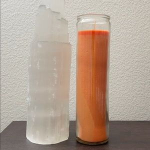 Orange Manifesting Candle